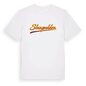 Slungudden baseball t-shirt – ekologisk bomull t-shirt från Pinshirt