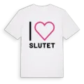 Jag älskar Slutet t-shirt stort tryck