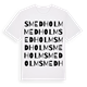 Smedholm ordlek t-shirt