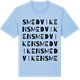 Blue Soul t-shirt med Smedviken ordlek t-shirt