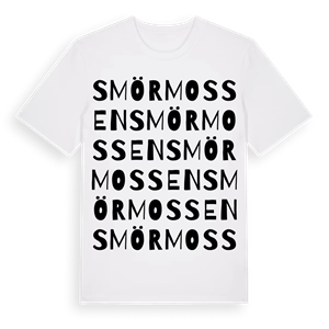 Smörmossen ordlek t-shirt – ekologisk bomull t-shirt från Pinshirt
