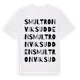 White t-shirt med Smultronviksudden ordlek t-shirt