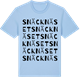 Blue Soul t-shirt med Snäcknäset ordlek t-shirt