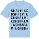 Blue Soul t-shirt med Snålviken ordlek t-shirt