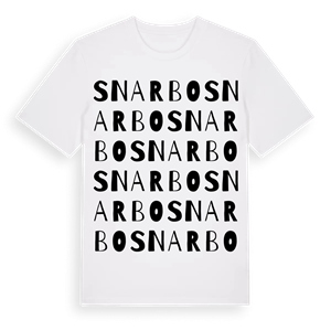 Snarbo ordlek t-shirt – ekologisk bomull t-shirt från Pinshirt