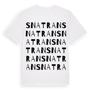 Snatran ordlek t-shirt – ekologisk bomull t-shirt från Pinshirt