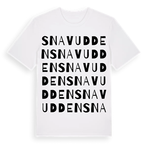 Snavudden ordlek t-shirt – ekologisk bomull t-shirt från Pinshirt