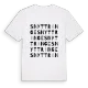 Snyttringe ordlek t-shirt
