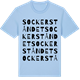 Blue Soul t-shirt med Sockerståndet ordlek t-shirt