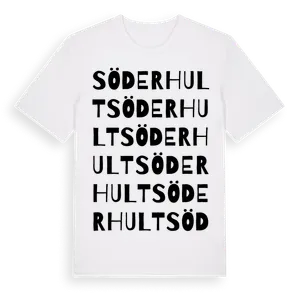 Söderhult ordlek t-shirt – ekologisk bomull t-shirt från Pinshirt