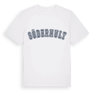 Söderhult college t-shirt – ekologisk bomull t-shirt från Pinshirt