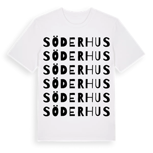 Söderhus ordlek t-shirt – ekologisk bomull t-shirt från Pinshirt