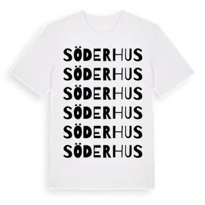 Söderhus ordlek t-shirt – ekologisk bomull t-shirt från Pinshirt