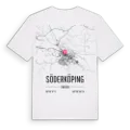 Söderköping karta t-shirt