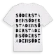 Söderstaden ordlek t-shirt