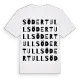 Södertull ordlek t-shirt