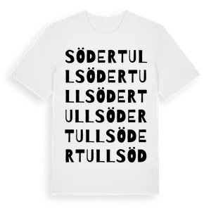 Södertull ordlek t-shirt – ekologisk bomull t-shirt från Pinshirt