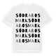 Södra Bosmark ordlek t-shirt
