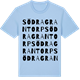 Blue Soul t-shirt med Södra Grantorp ordlek t-shirt