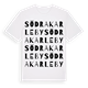 Södra Karleby ordlek t-shirt