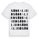 Södra Lund ordlek t-shirt