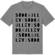 Mid Heather Gray t-shirt med Södra Ullevi ordlek t-shirt