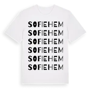 Sofiehem ordlek t-shirt – ekologisk bomull t-shirt från Pinshirt