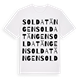 Soldatängen ordlek t-shirt