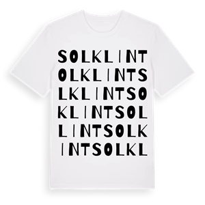 Solklint ordlek t-shirt – ekologisk bomull t-shirt från Pinshirt