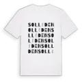 Solliden ordlek t-shirt