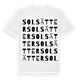 Solsätter ordlek t-shirt