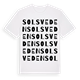 Solsveden ordlek t-shirt