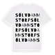 Sölvdammstorp ordlek t-shirt