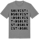 Mid Heather Gray t-shirt med Solvestad ordlek t-shirt