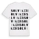 Solviken ordlek t-shirt