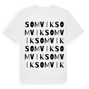 Somvik ordlek t-shirt – ekologisk bomull t-shirt från Pinshirt