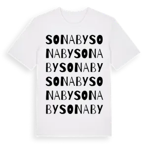 Sonaby ordlek t-shirt – ekologisk bomull t-shirt från Pinshirt