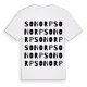 Sonorp ordlek t-shirt