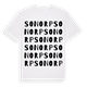Sonorp ordlek t-shirt