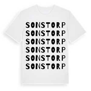 Sonstorp ordlek t-shirt – ekologisk bomull t-shirt från Pinshirt