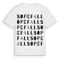 Sopefall ordlek t-shirt