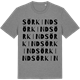 Mid Heather Gray t-shirt med Sörkind ordlek t-shirt