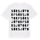 Sörsjötorp ordlek t-shirt