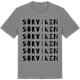 Mid Heather Gray t-shirt med Sörviken ordlek t-shirt