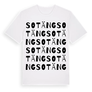 Sotäng ordlek t-shirt – ekologisk bomull t-shirt från Pinshirt