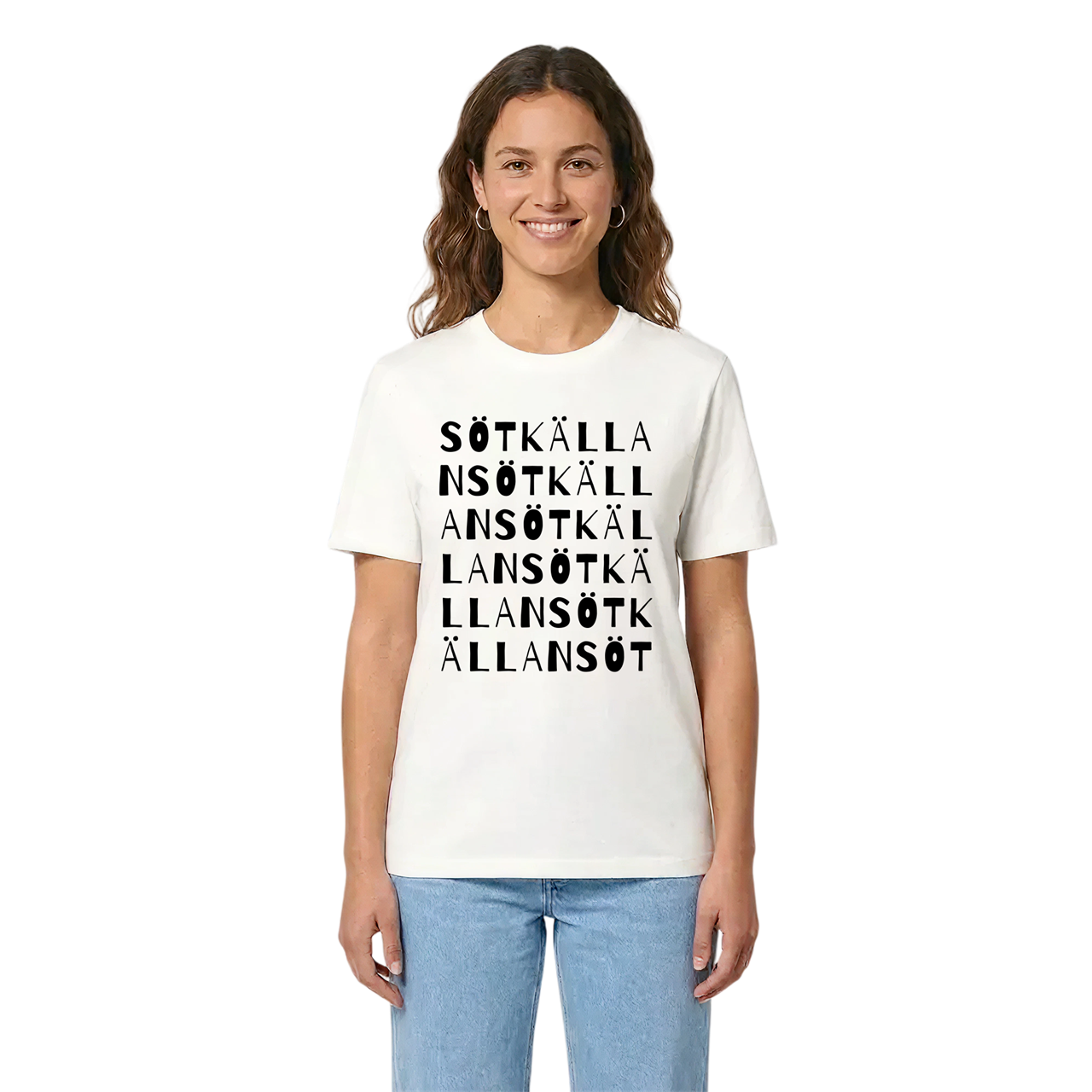 Sötkällan ordlek t-shirt i miljö