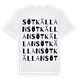Sötkällan ordlek t-shirt