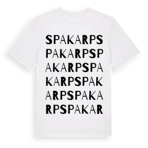 Spakarp ordlek t-shirt – ekologisk bomull t-shirt från Pinshirt