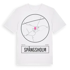 Spångsholm t-shirt – ekologisk bomull t-shirt från Pinshirt