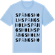 Blue Soul t-shirt med Spångsholm ordlek t-shirt